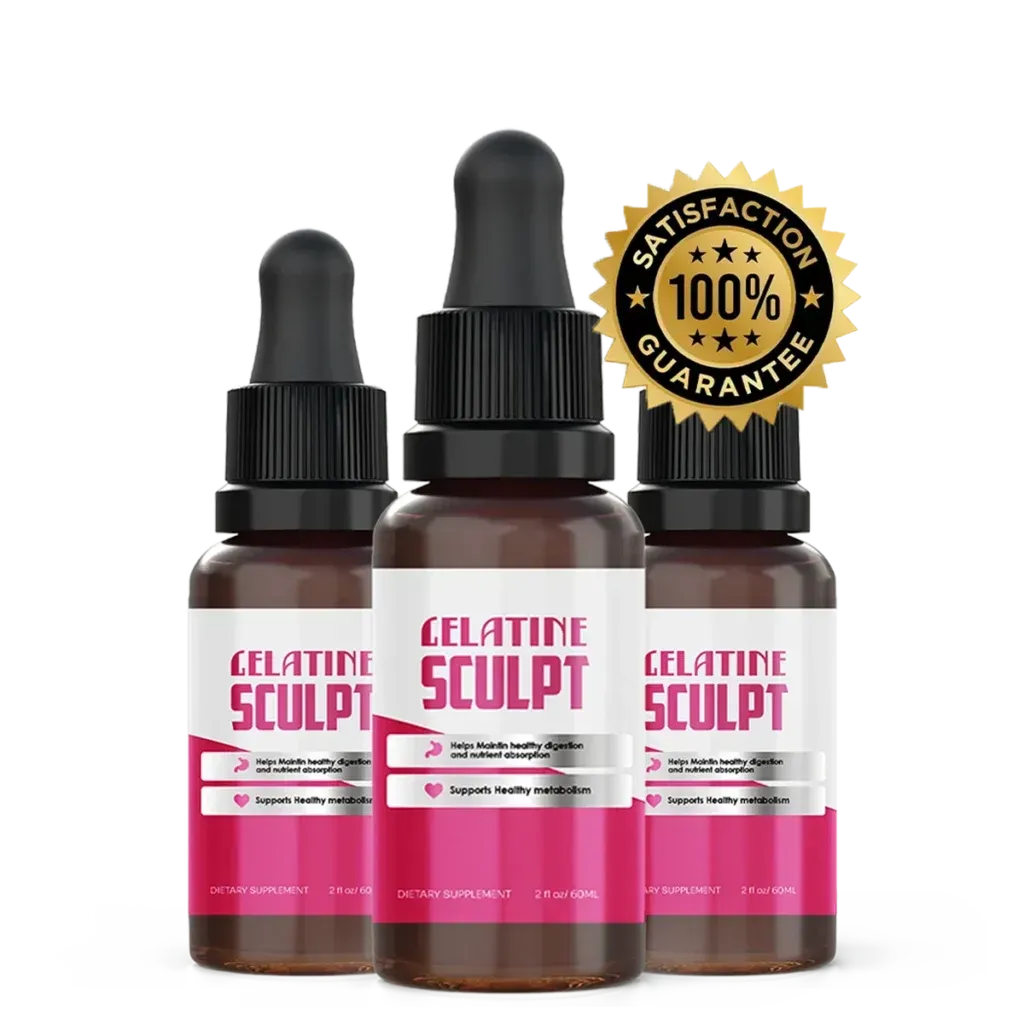 Gelatine Sculpt 3 bottles